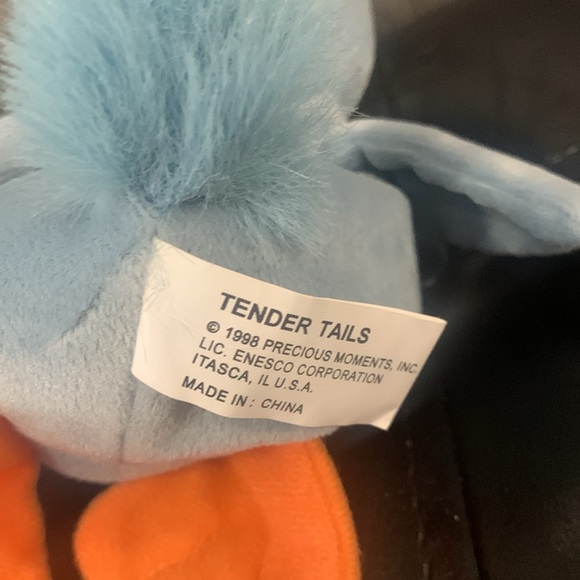 Precious Moments Tender Tails Baby Polar Penguin Plush Beanie With Tag - Picture 9 of 9